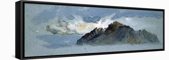Mount Pilatus, 1854-John Ruskin-Framed Premier Image Canvas