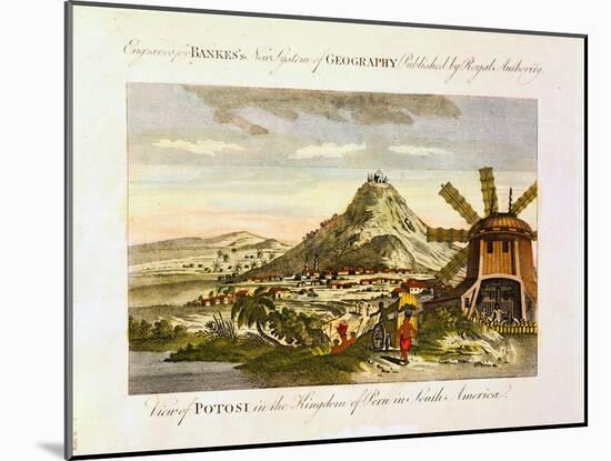 Mount Potosi, Bolivia, C1788-null-Mounted Giclee Print