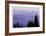 Mount Rainier Layered Hills-Donald Paulson-Framed Giclee Print