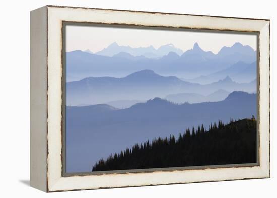 Mount Rainier National Park, Cascade Mountains-Ken Archer-Framed Premier Image Canvas