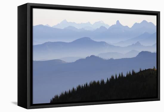 Mount Rainier National Park, Cascade Mountains-Ken Archer-Framed Premier Image Canvas