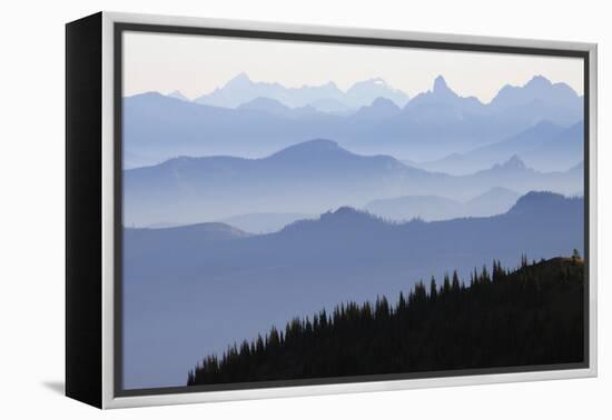 Mount Rainier National Park, Cascade Mountains-Ken Archer-Framed Premier Image Canvas
