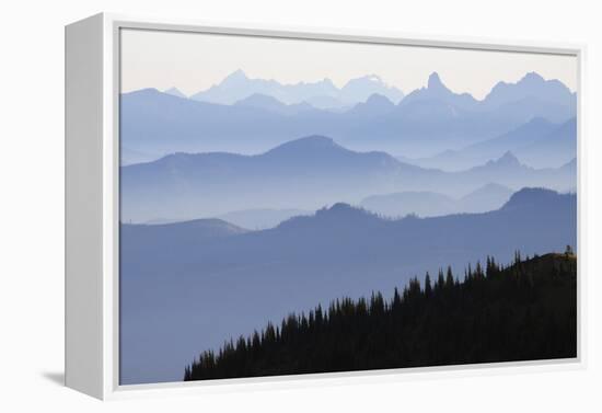 Mount Rainier National Park, Cascade Mountains-Ken Archer-Framed Premier Image Canvas