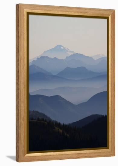 Mount Rainier National Park, Cascade Mountains-Ken Archer-Framed Premier Image Canvas