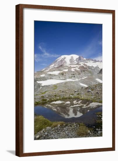 Mount Rainier National Park, Cascade Mountains-Ken Archer-Framed Photographic Print