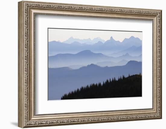 Mount Rainier National Park, Cascade Mountains-Ken Archer-Framed Photographic Print