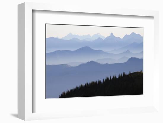 Mount Rainier National Park, Cascade Mountains-Ken Archer-Framed Photographic Print