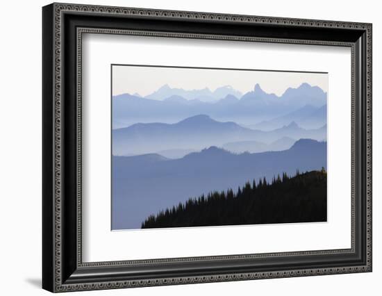 Mount Rainier National Park, Cascade Mountains-Ken Archer-Framed Photographic Print