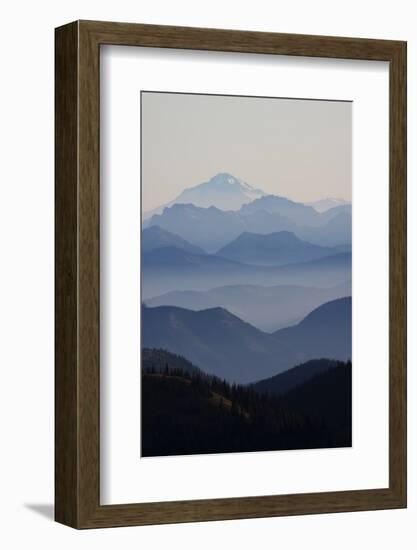 Mount Rainier National Park, Cascade Mountains-Ken Archer-Framed Photographic Print