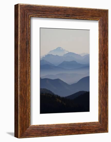 Mount Rainier National Park, Cascade Mountains-Ken Archer-Framed Photographic Print