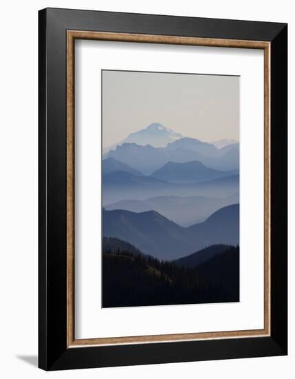 Mount Rainier National Park, Cascade Mountains-Ken Archer-Framed Photographic Print