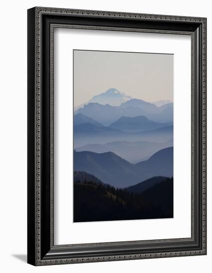 Mount Rainier National Park, Cascade Mountains-Ken Archer-Framed Photographic Print