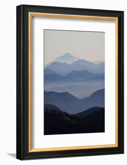 Mount Rainier National Park, Cascade Mountains-Ken Archer-Framed Photographic Print