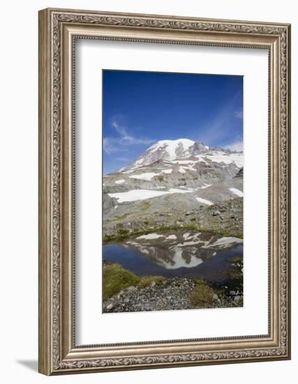 Mount Rainier National Park, Cascade Mountains-Ken Archer-Framed Photographic Print