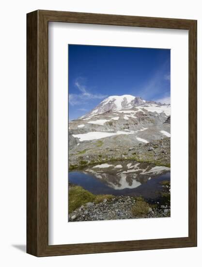 Mount Rainier National Park, Cascade Mountains-Ken Archer-Framed Photographic Print