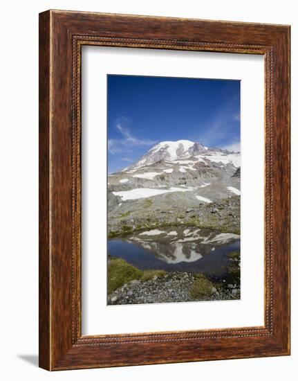 Mount Rainier National Park, Cascade Mountains-Ken Archer-Framed Photographic Print