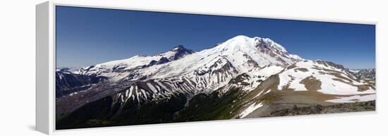 Mount Rainier View-Douglas Taylor-Framed Stretched Canvas