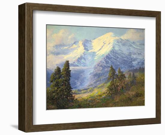 Mount Rainier-Lionel E. Salmon-Framed Giclee Print