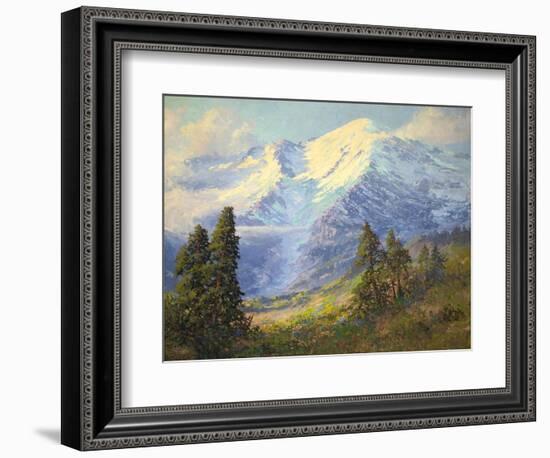 Mount Rainier-Lionel E. Salmon-Framed Giclee Print