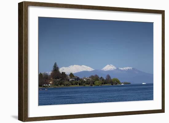 Mount Ruapehu, North Island, New Zealand-Nick Servian-Framed Photographic Print