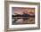 Mount Rundle Rising Above Vermillion Lakes Drive at Sunset-Neale Clark-Framed Photographic Print