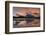 Mount Rundle Rising Above Vermillion Lakes Drive at Sunset-Neale Clark-Framed Photographic Print