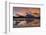 Mount Rundle Rising Above Vermillion Lakes Drive at Sunset-Neale Clark-Framed Photographic Print