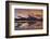 Mount Rundle Rising Above Vermillion Lakes Drive at Sunset-Neale Clark-Framed Photographic Print