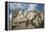 Mount Rushmore and Eagle-Galloimages Online-Framed Premier Image Canvas