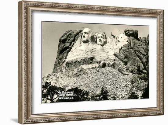 Mount Rushmore, Black Hills-null-Framed Art Print