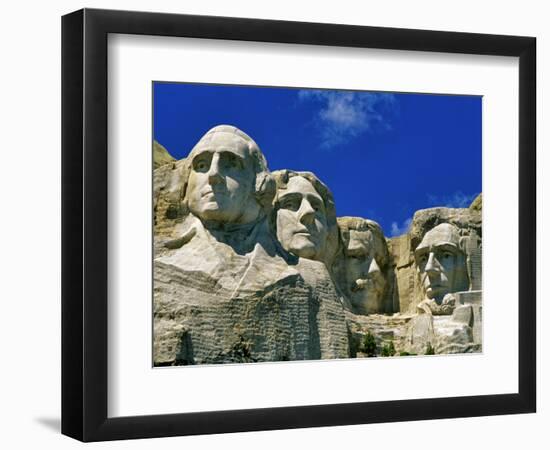 Mount Rushmore in South Dakota, USA-Chuck Haney-Framed Photographic Print