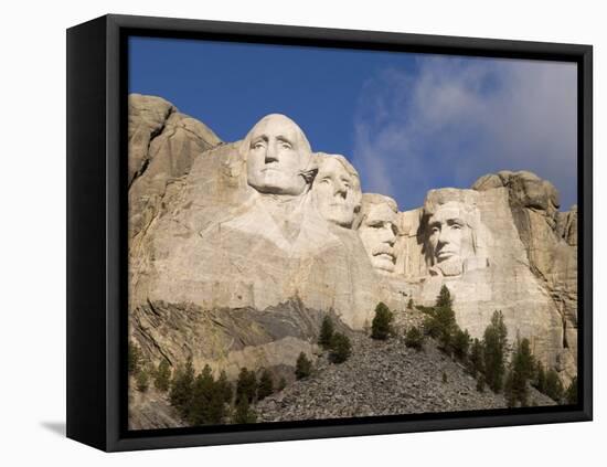 Mount Rushmore, Keystone, Black Hills, South Dakota, United States of America, North America-Pitamitz Sergio-Framed Premier Image Canvas