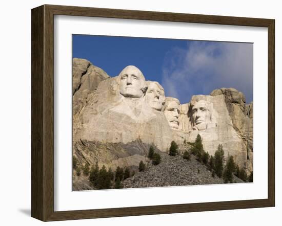 Mount Rushmore, Keystone, Black Hills, South Dakota, United States of America, North America-Pitamitz Sergio-Framed Photographic Print