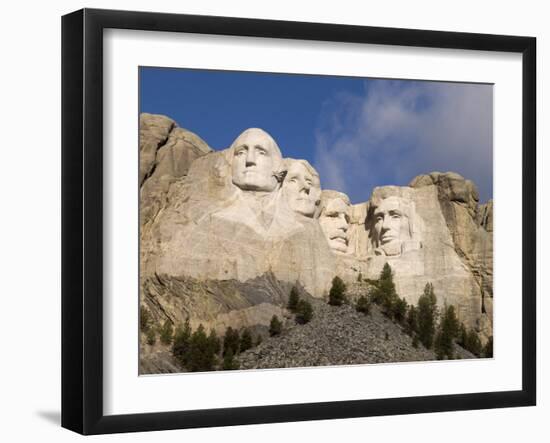 Mount Rushmore, Keystone, Black Hills, South Dakota, United States of America, North America-Pitamitz Sergio-Framed Photographic Print