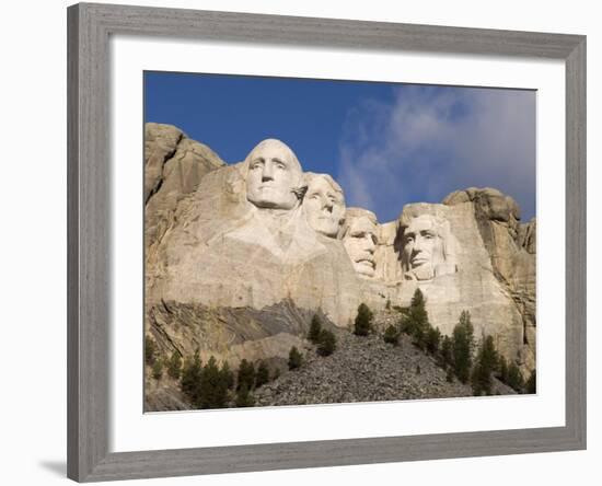 Mount Rushmore, Keystone, Black Hills, South Dakota, United States of America, North America-Pitamitz Sergio-Framed Photographic Print