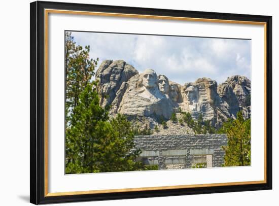 Mount Rushmore Memorial Landmark Attraction, South Dakota-Bill Bachmann-Framed Photographic Print