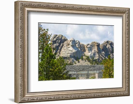 Mount Rushmore Memorial Landmark Attraction, South Dakota-Bill Bachmann-Framed Photographic Print