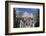 Mount Rushmore National Memorial, Avenue of Flags, South Dakota, USA-Walter Bibikow-Framed Photographic Print