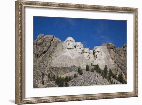 Mount Rushmore National Memorial, Keystone, South Dakota, USA-Walter Bibikow-Framed Photographic Print