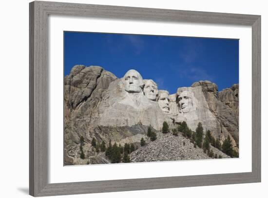 Mount Rushmore National Memorial, Keystone, South Dakota, USA-Walter Bibikow-Framed Photographic Print