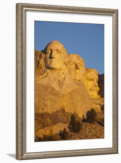 Mount Rushmore National Memorial, Keystone, South Dakota, USA-Walter Bibikow-Framed Photographic Print