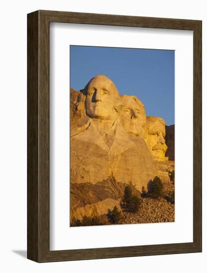 Mount Rushmore National Memorial, Keystone, South Dakota, USA-Walter Bibikow-Framed Photographic Print