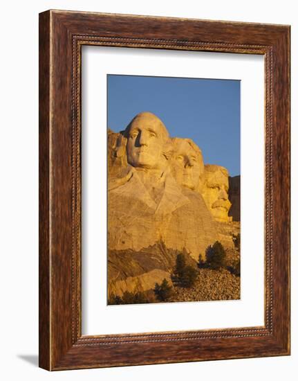 Mount Rushmore National Memorial, Keystone, South Dakota, USA-Walter Bibikow-Framed Photographic Print