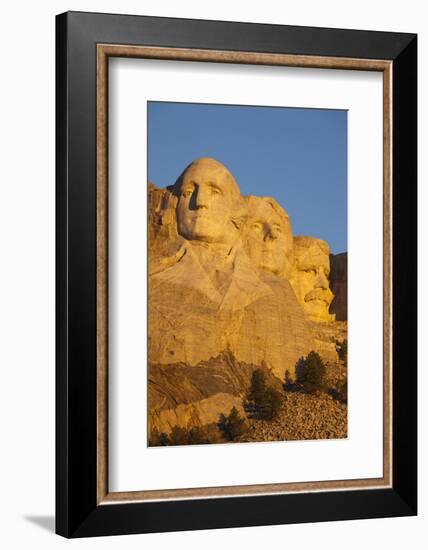 Mount Rushmore National Memorial, Keystone, South Dakota, USA-Walter Bibikow-Framed Photographic Print