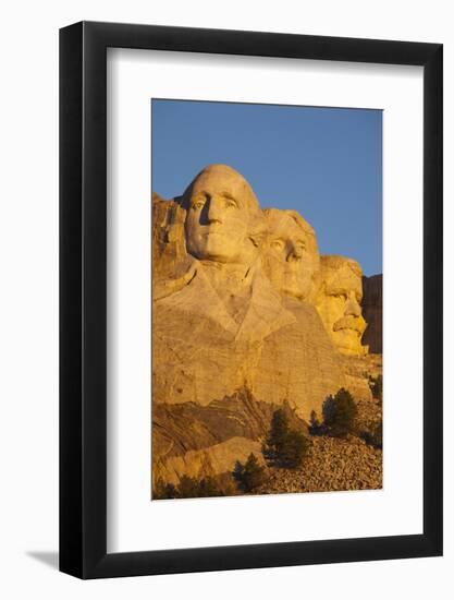 Mount Rushmore National Memorial, Keystone, South Dakota, USA-Walter Bibikow-Framed Photographic Print