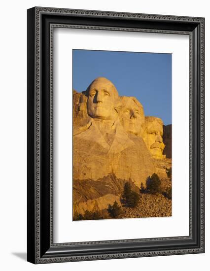 Mount Rushmore National Memorial, Keystone, South Dakota, USA-Walter Bibikow-Framed Photographic Print