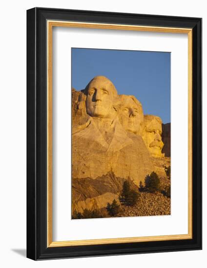 Mount Rushmore National Memorial, Keystone, South Dakota, USA-Walter Bibikow-Framed Photographic Print