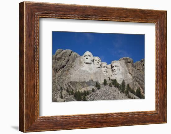 Mount Rushmore National Memorial, Keystone, South Dakota, USA-Walter Bibikow-Framed Photographic Print