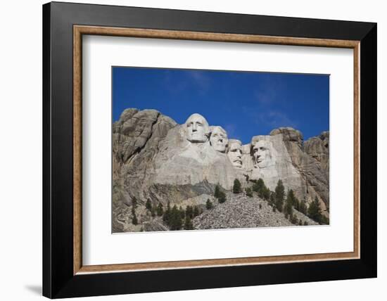 Mount Rushmore National Memorial, Keystone, South Dakota, USA-Walter Bibikow-Framed Photographic Print