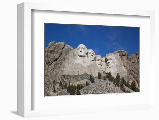 Mount Rushmore National Memorial, Keystone, South Dakota, USA-Walter Bibikow-Framed Photographic Print